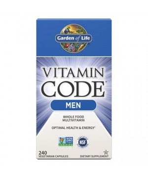 Vitamin Code RAW Men - multivitamín pro muže - 240 kapslí